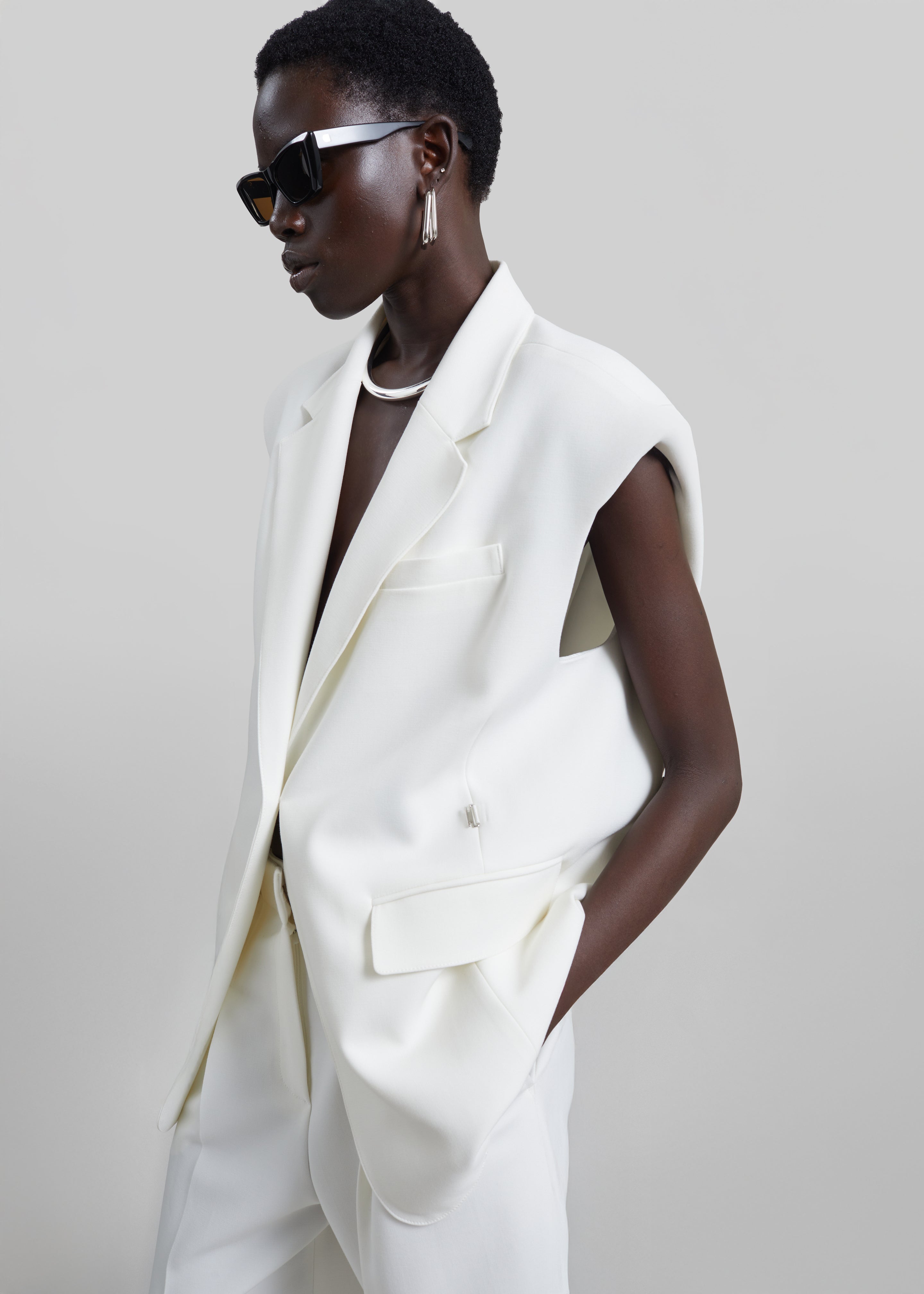 Sedon Vest - White