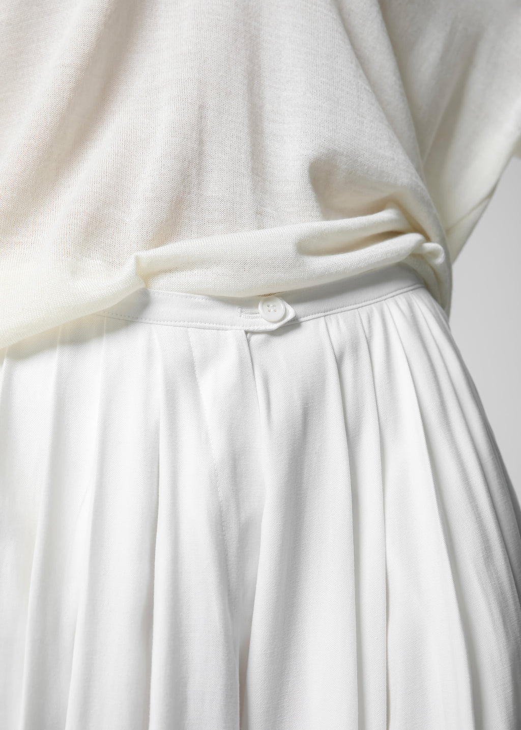 Sloane Wide Leg Trousers - White