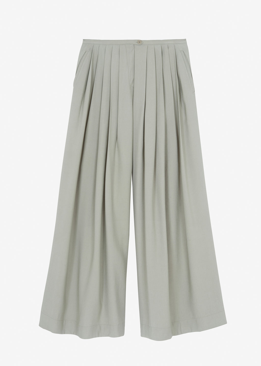 Sloane Wide Leg Trousers - Grey