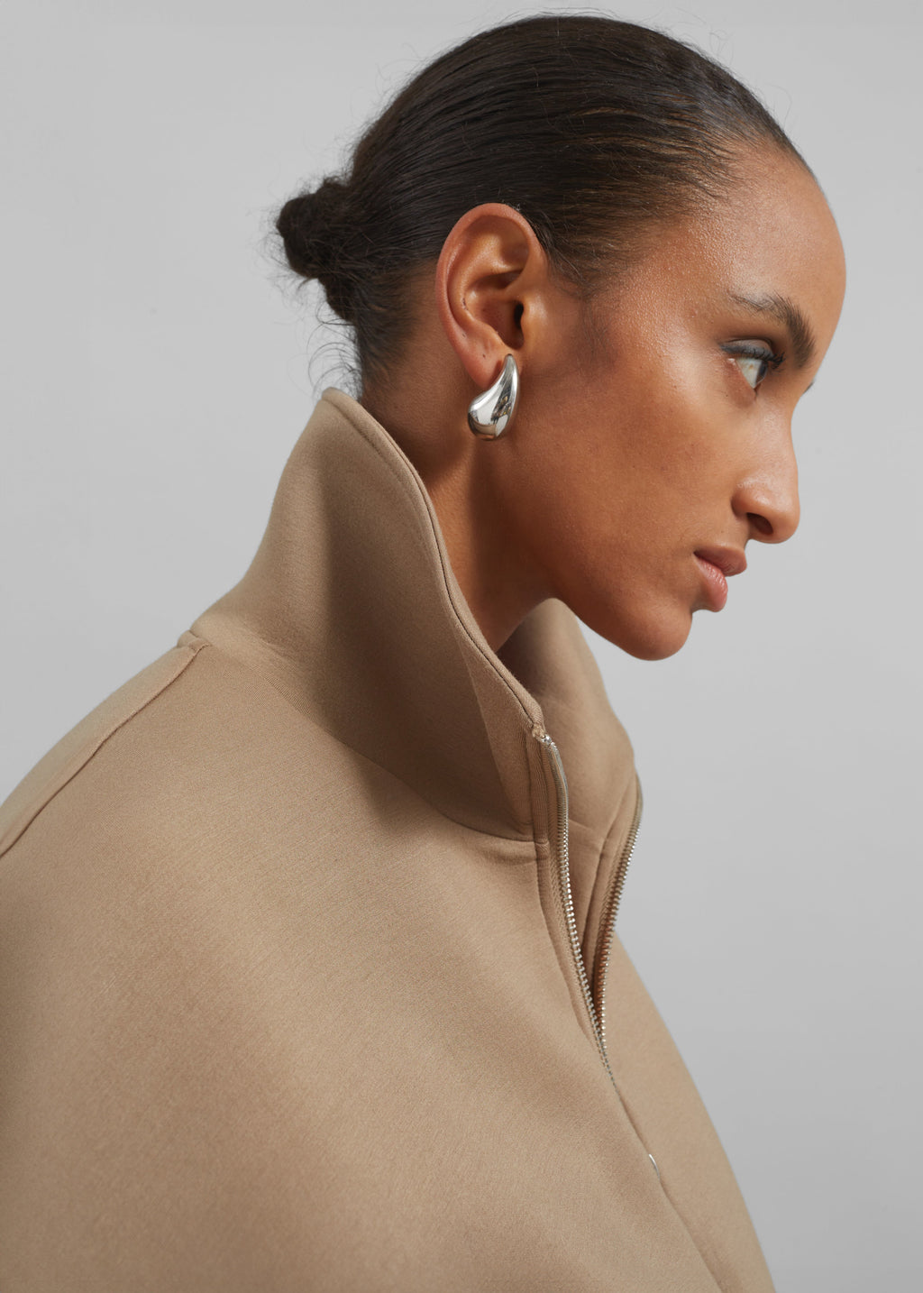Sorelle Peplum Jacket - Camel