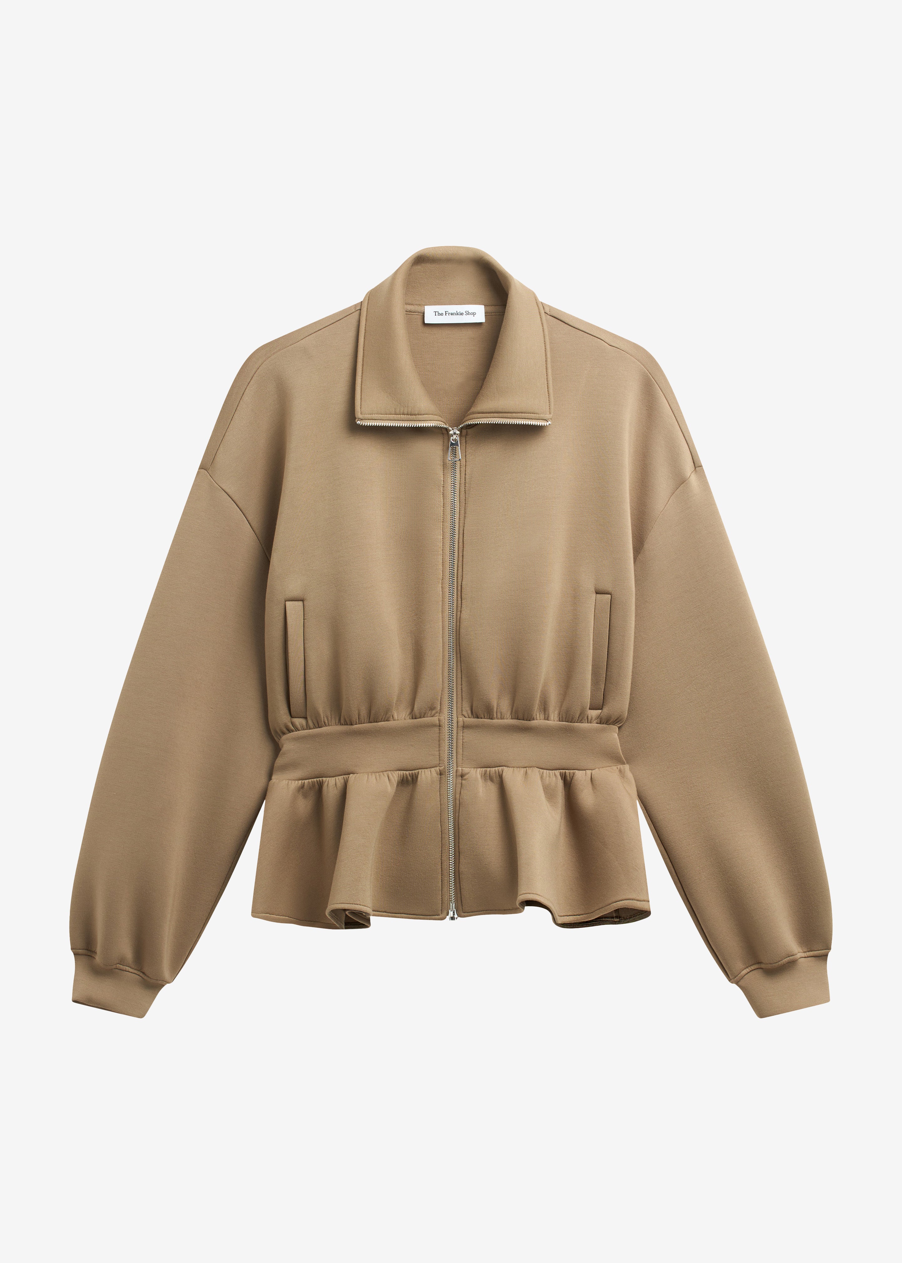 Sorelle Peplum Jacket - Camel