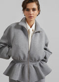 Sorelle Peplum Jacket - Grey