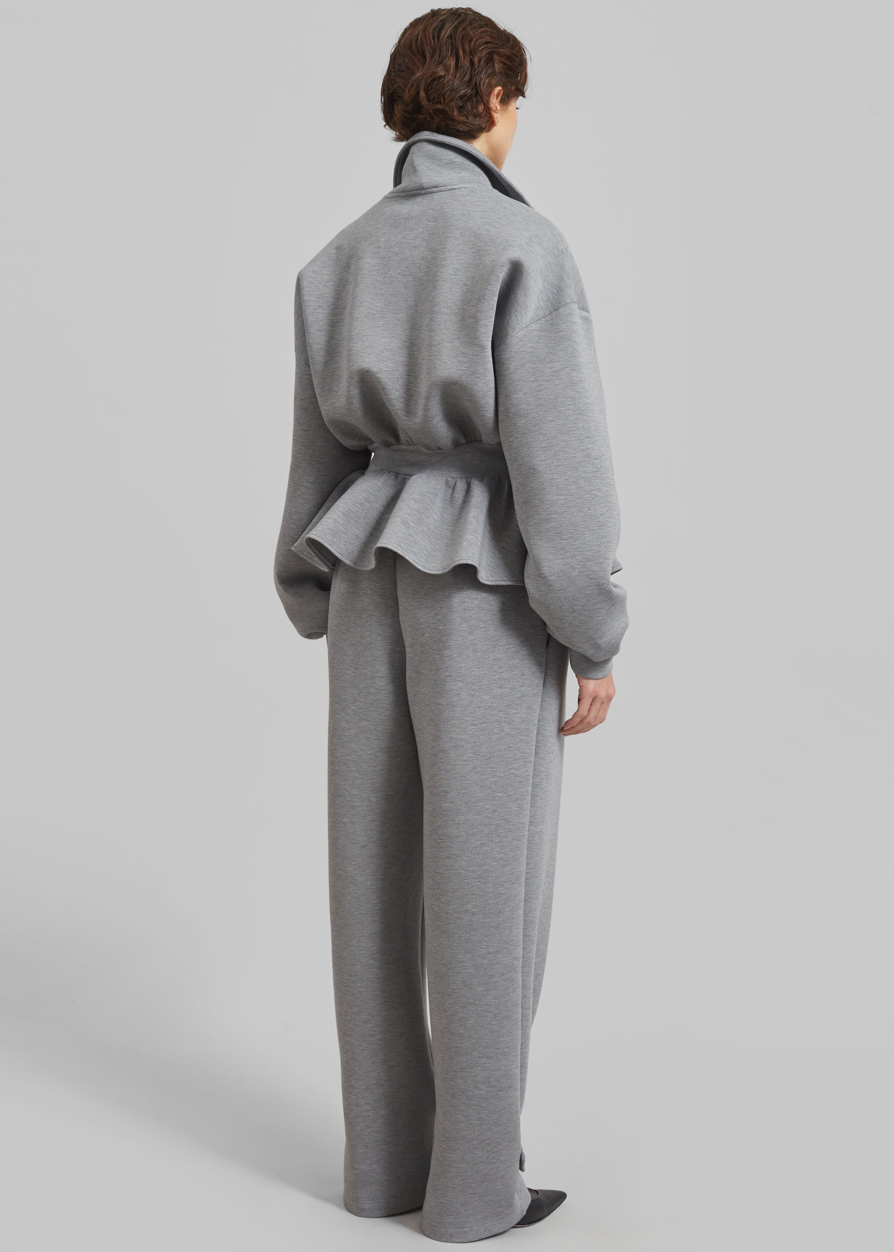 Sorelle Peplum Jacket - Grey