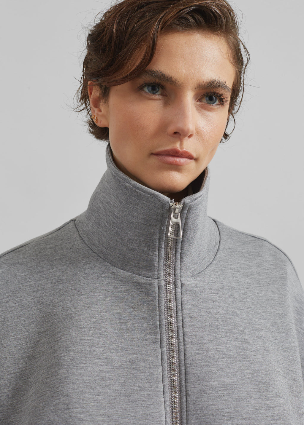 Sorelle Peplum Jacket - Grey