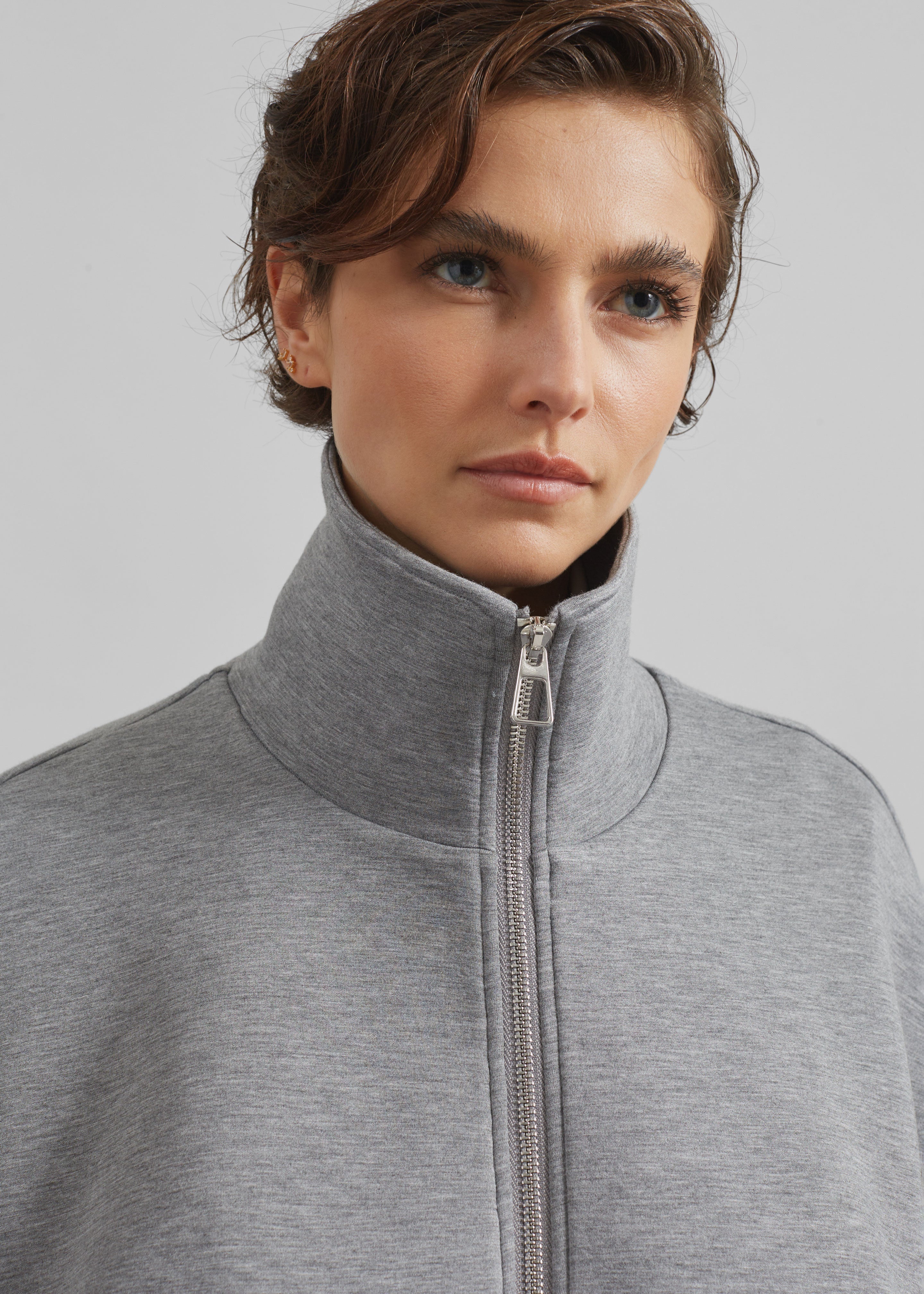 Sorelle Peplum Jacket - Grey
