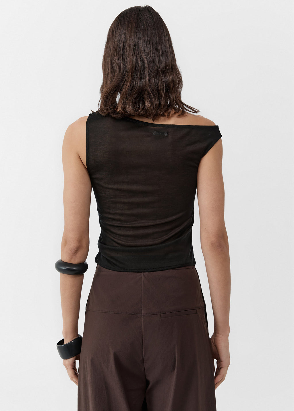 St. Agni Relaxed Pleat Pants - Bark