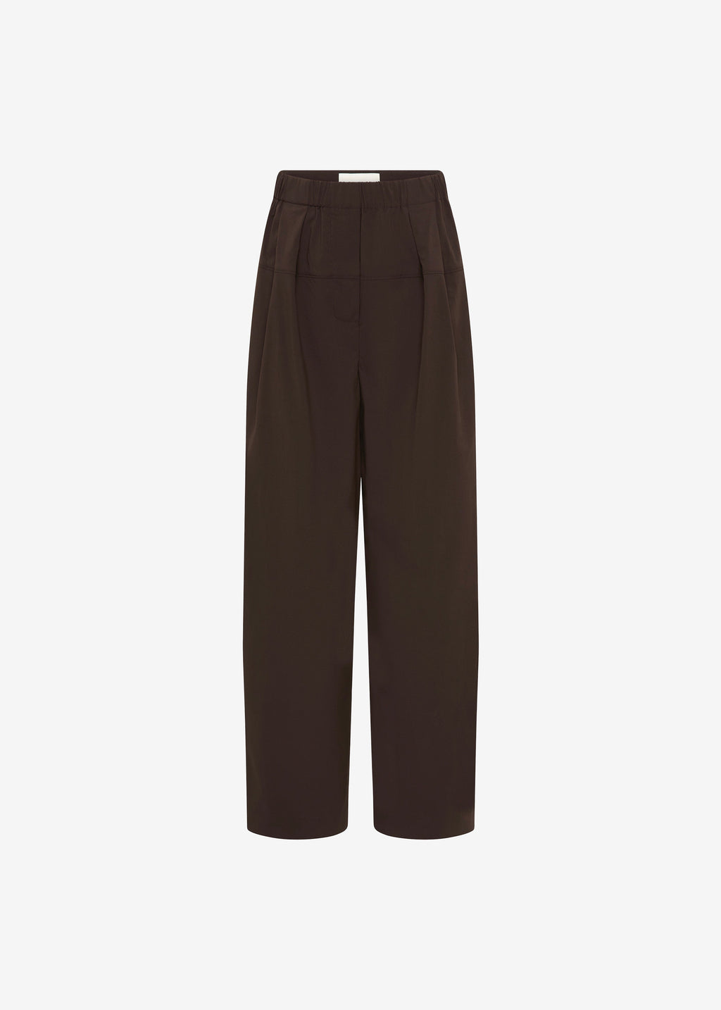 St. Agni Relaxed Pleat Pants - Bark
