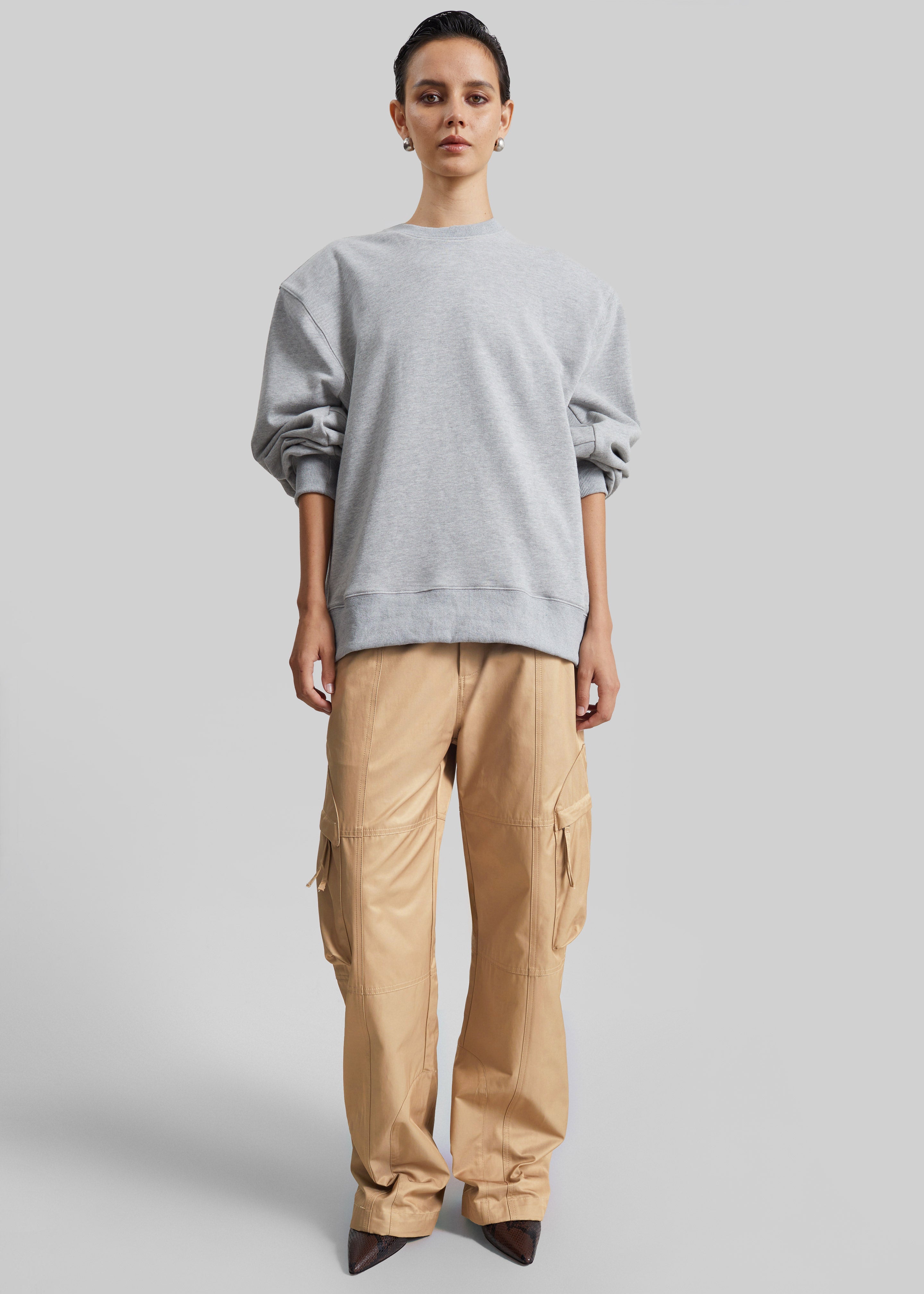 Kelly Cotton Cargo Pants - Camel