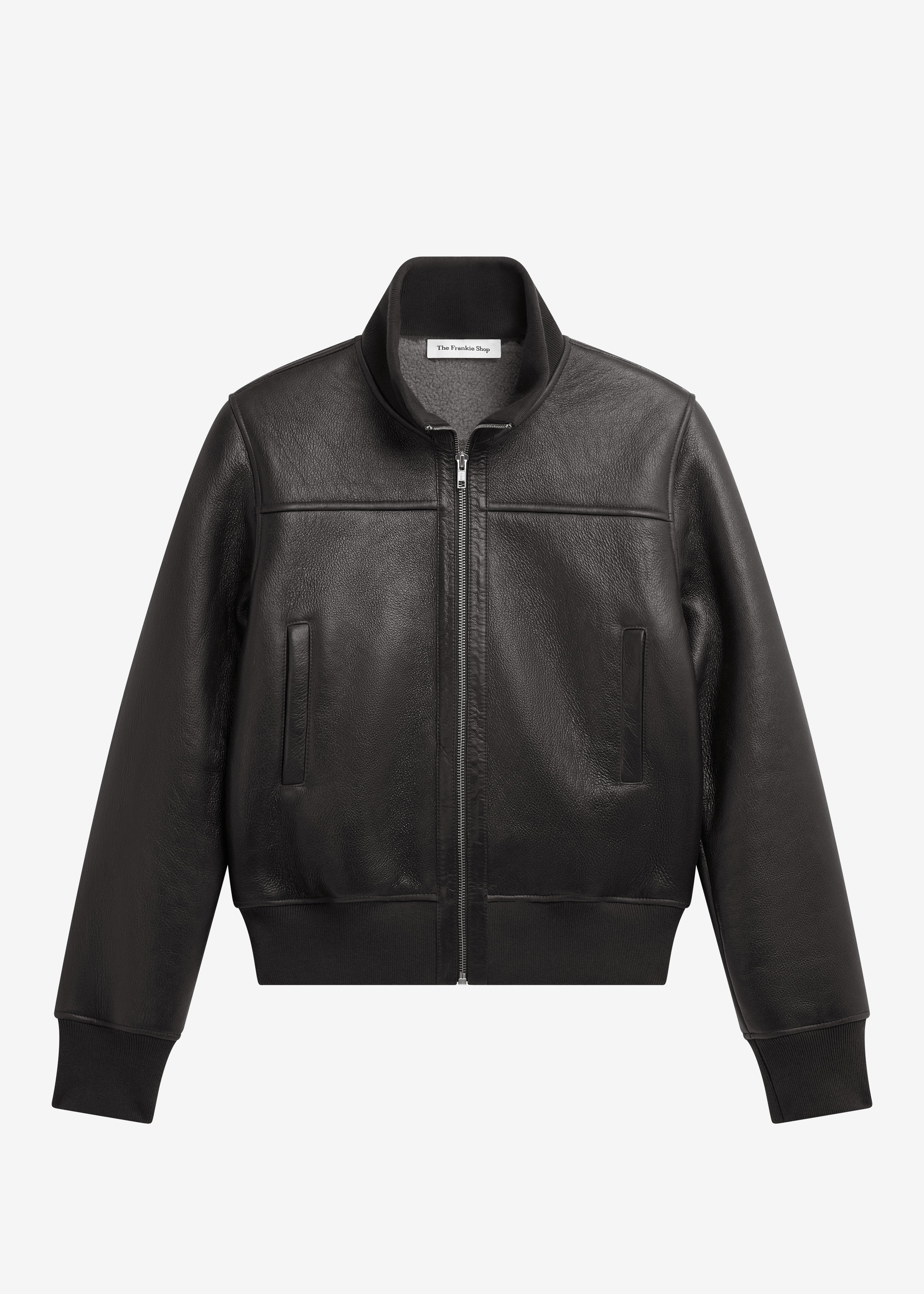 Tobias Leather Jacket - Black