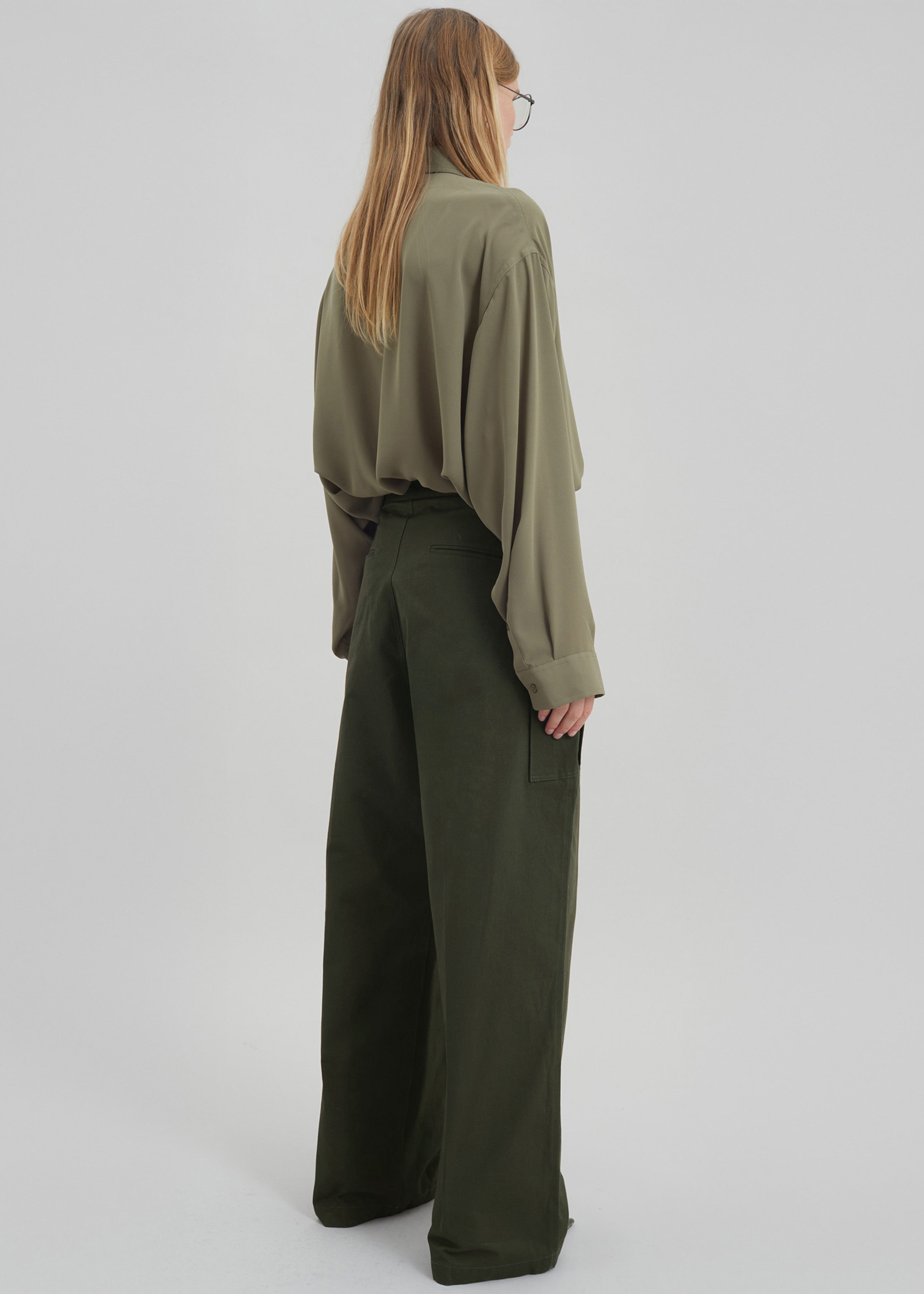 Tova Cargo Pants - Deep Green