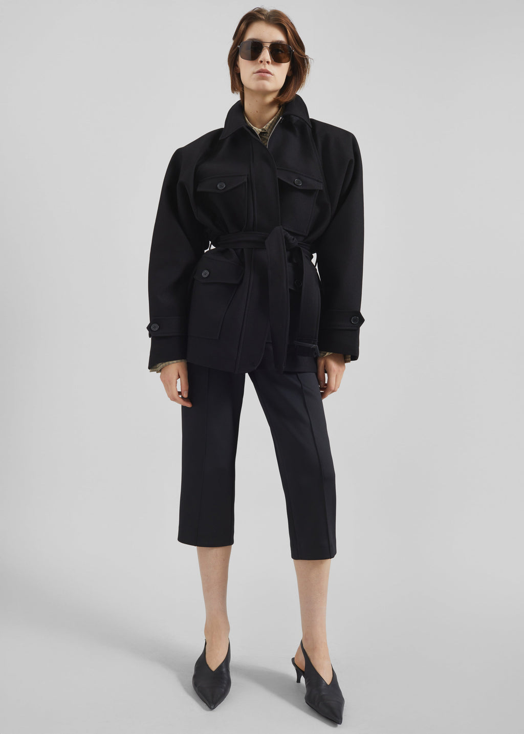Trevose Padded Utility Jacket - Black