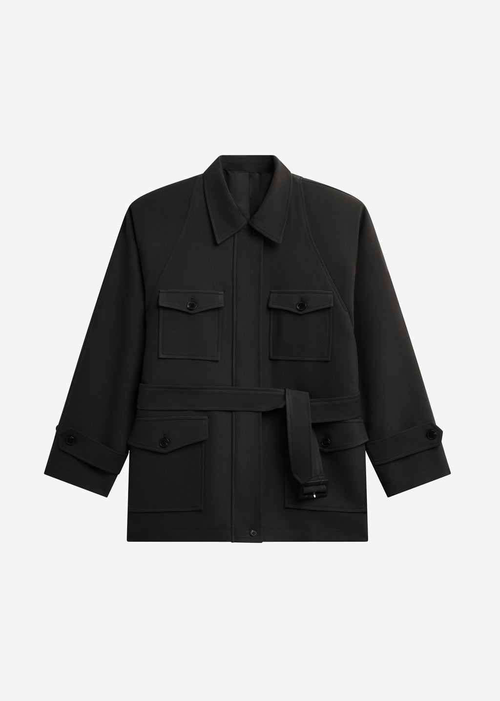 Trevose Padded Utility Jacket - Black
