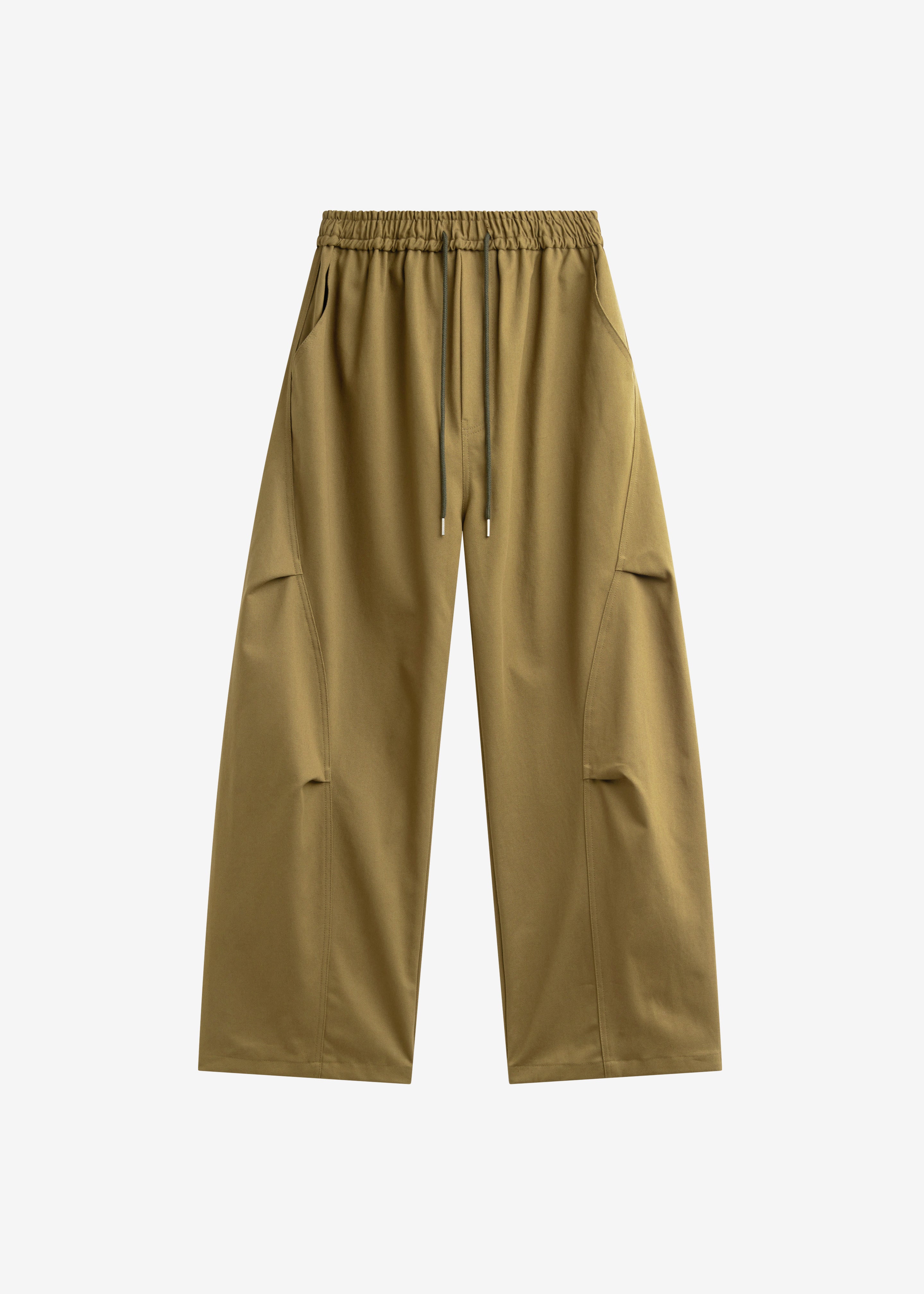 Tulsa Curved Pants - Dark Olive