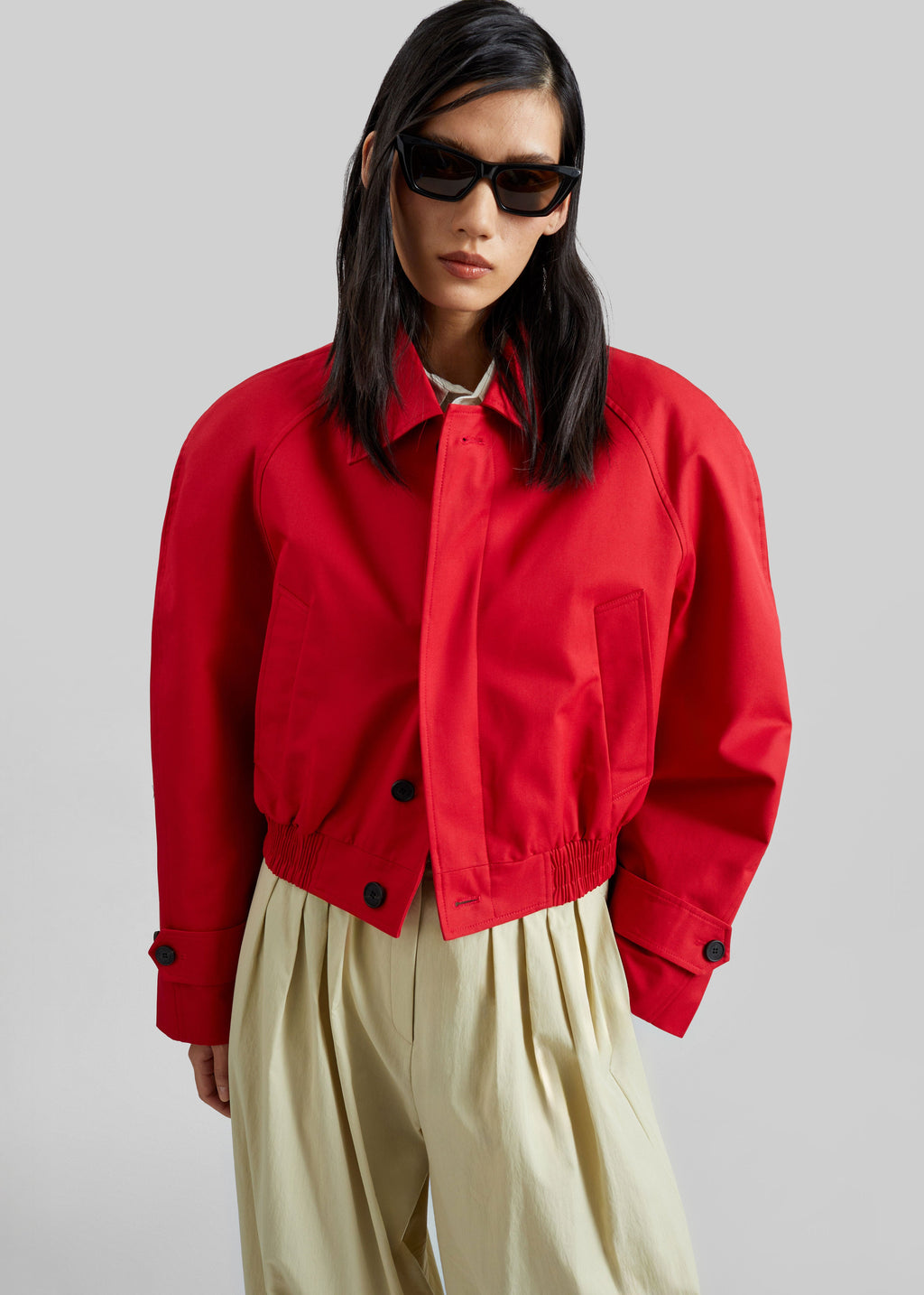 Turenne Curved Jacket - Red