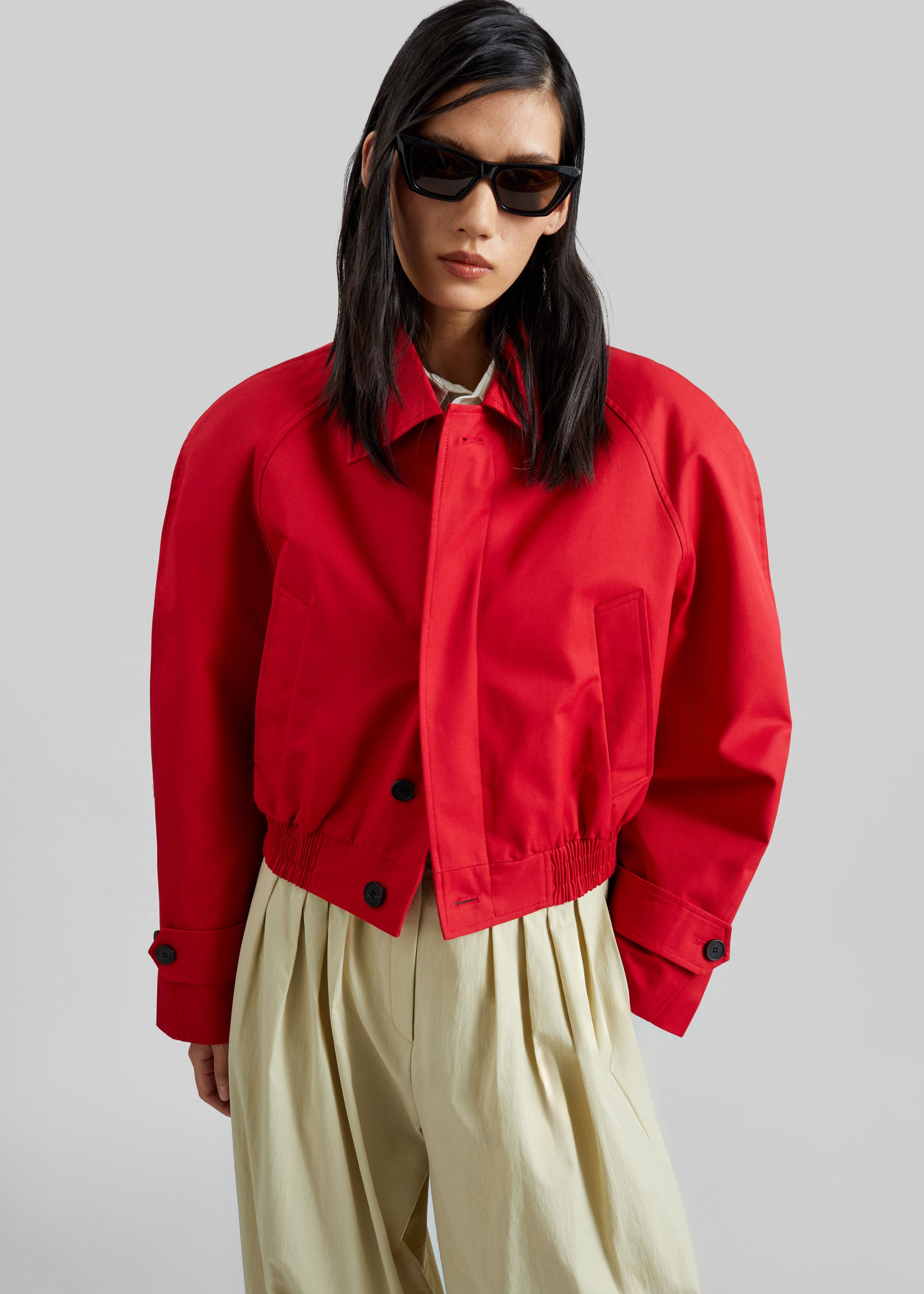 Turenne Curved Jacket - Red
