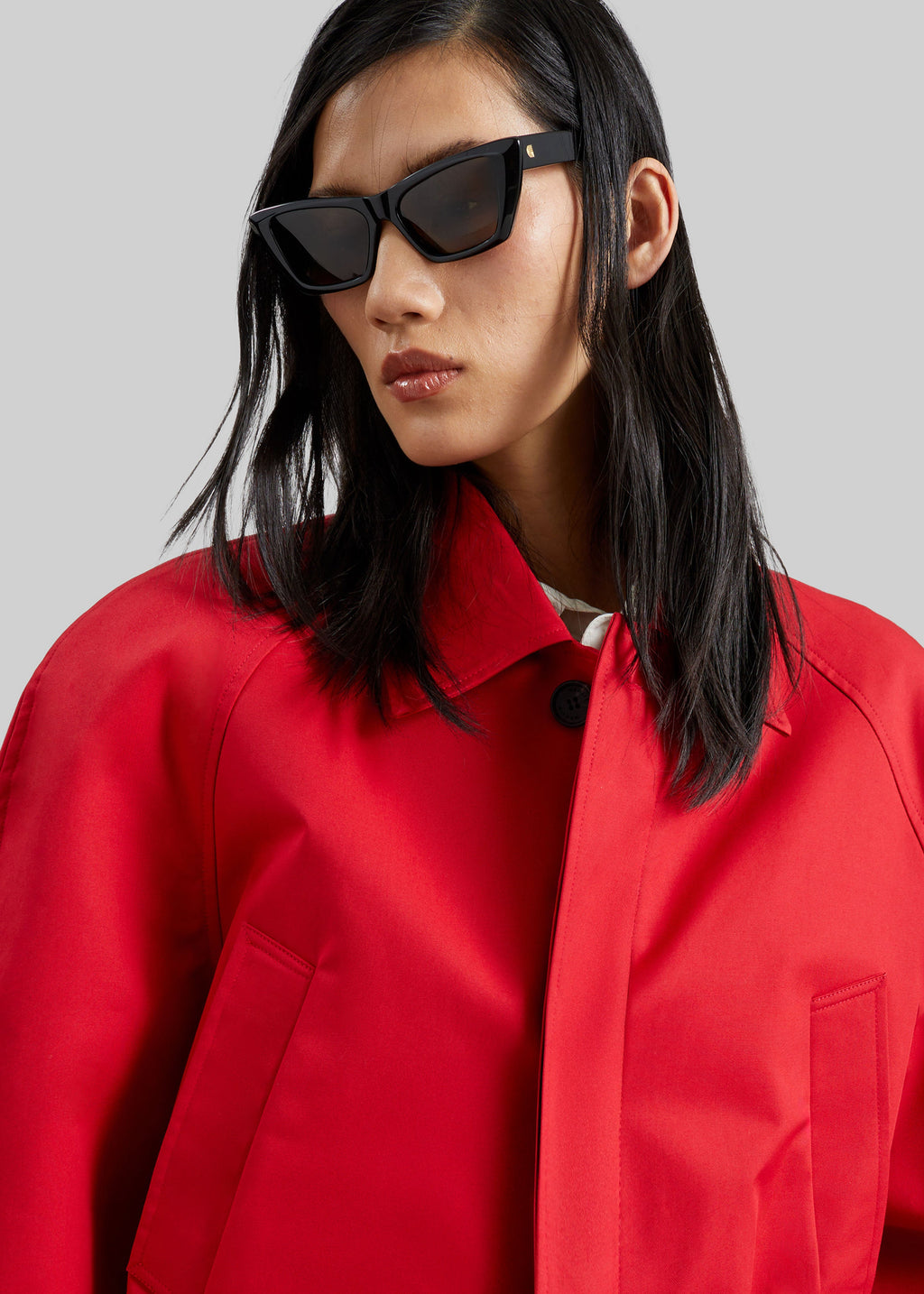 Turenne Curved Jacket - Red