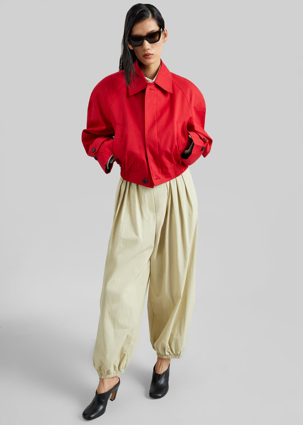 Turenne Curved Jacket - Red