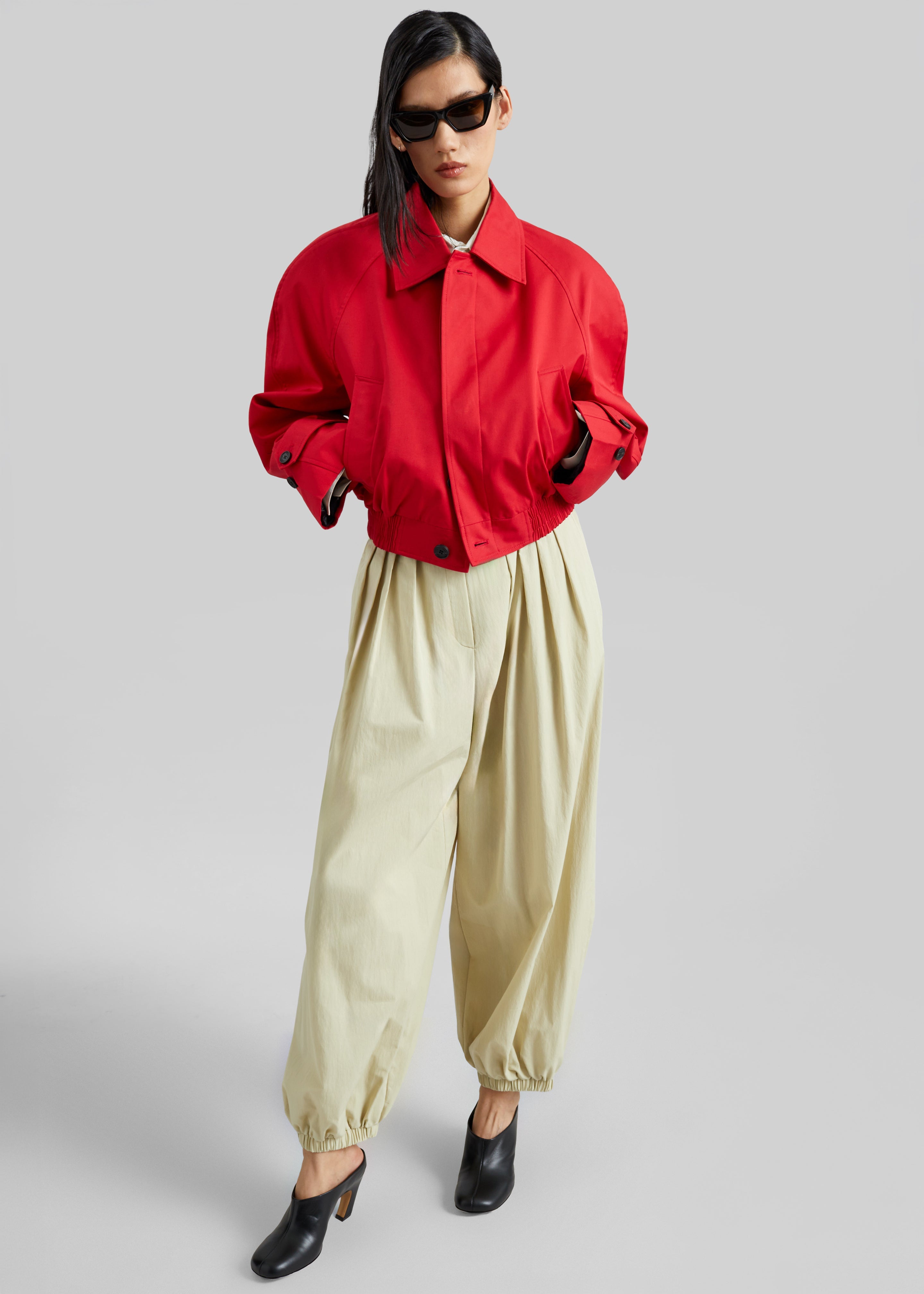 Turenne Curved Jacket - Red