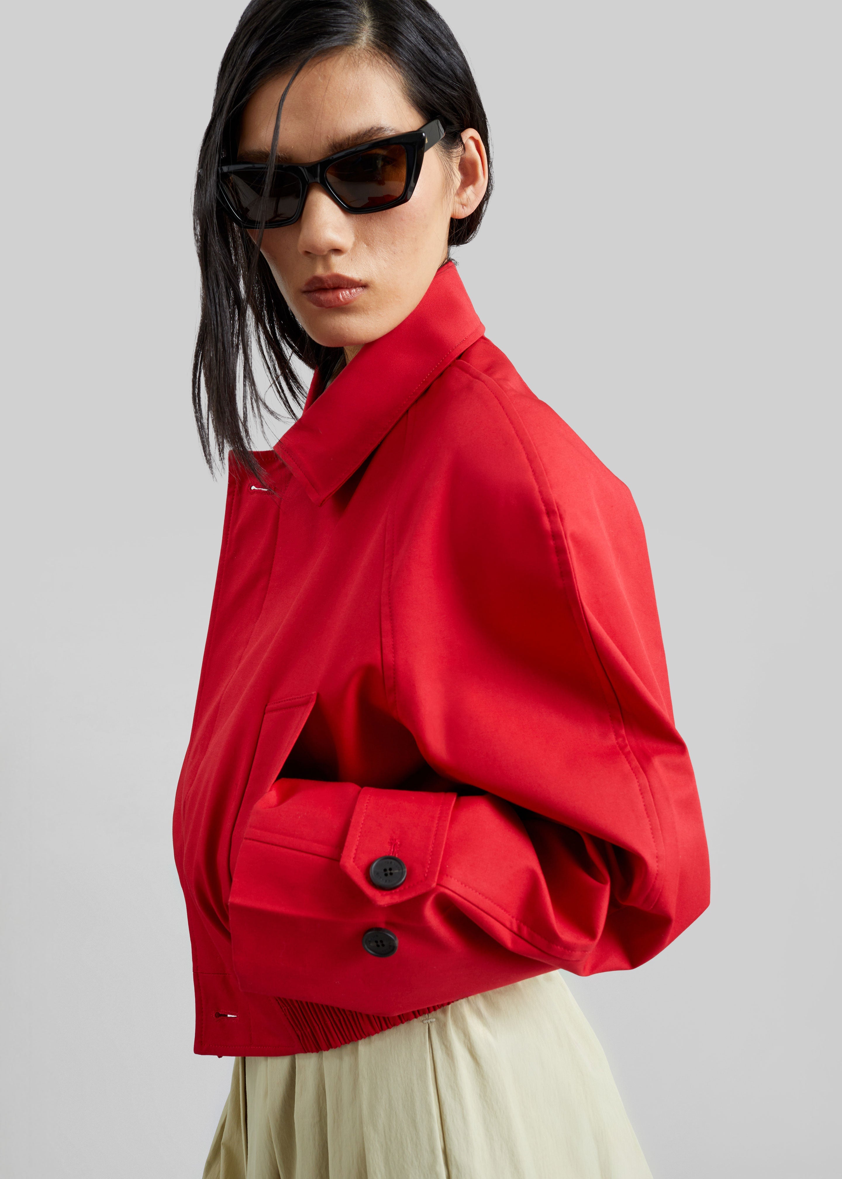 Turenne Curved Jacket - Red