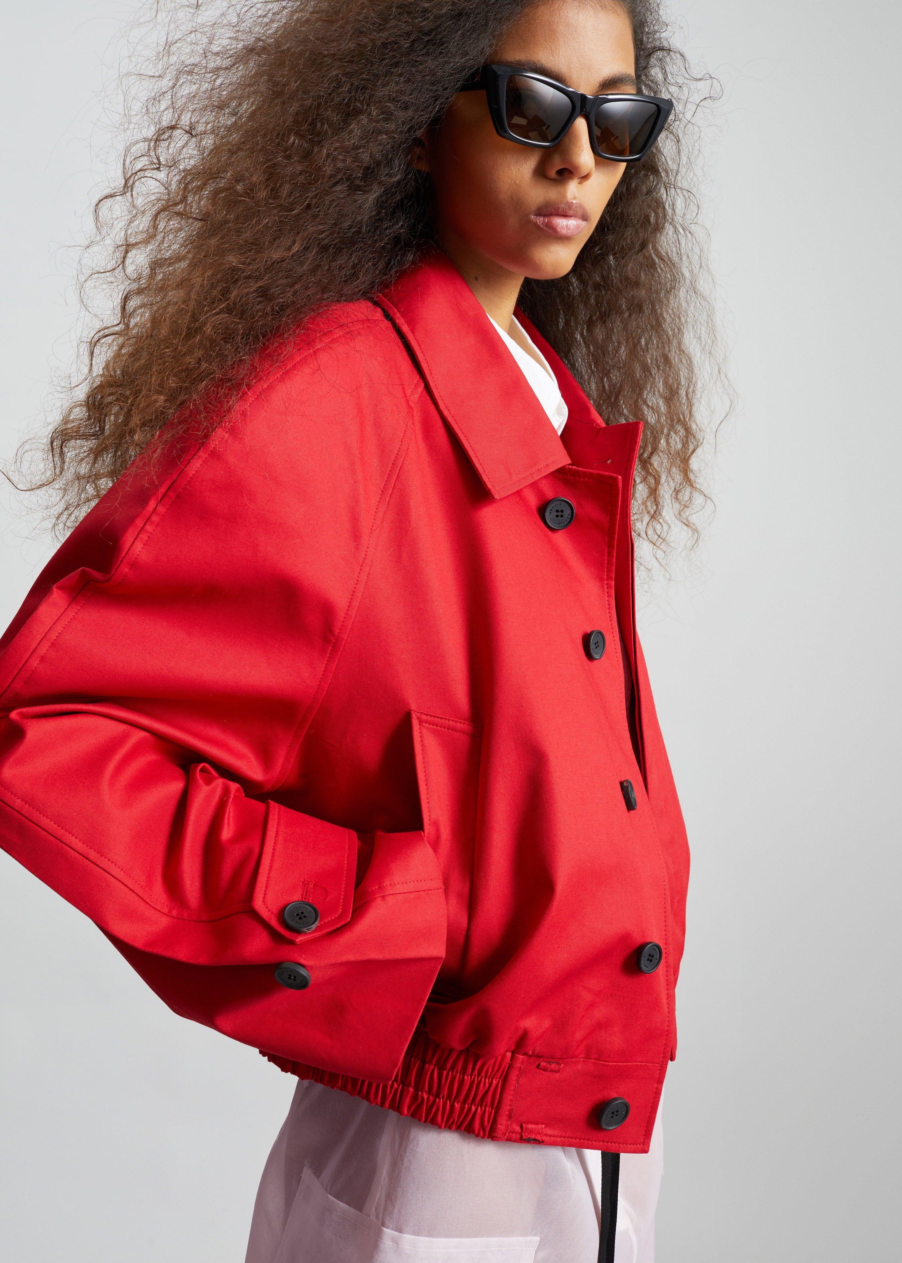 Turenne Curved Jacket - Red