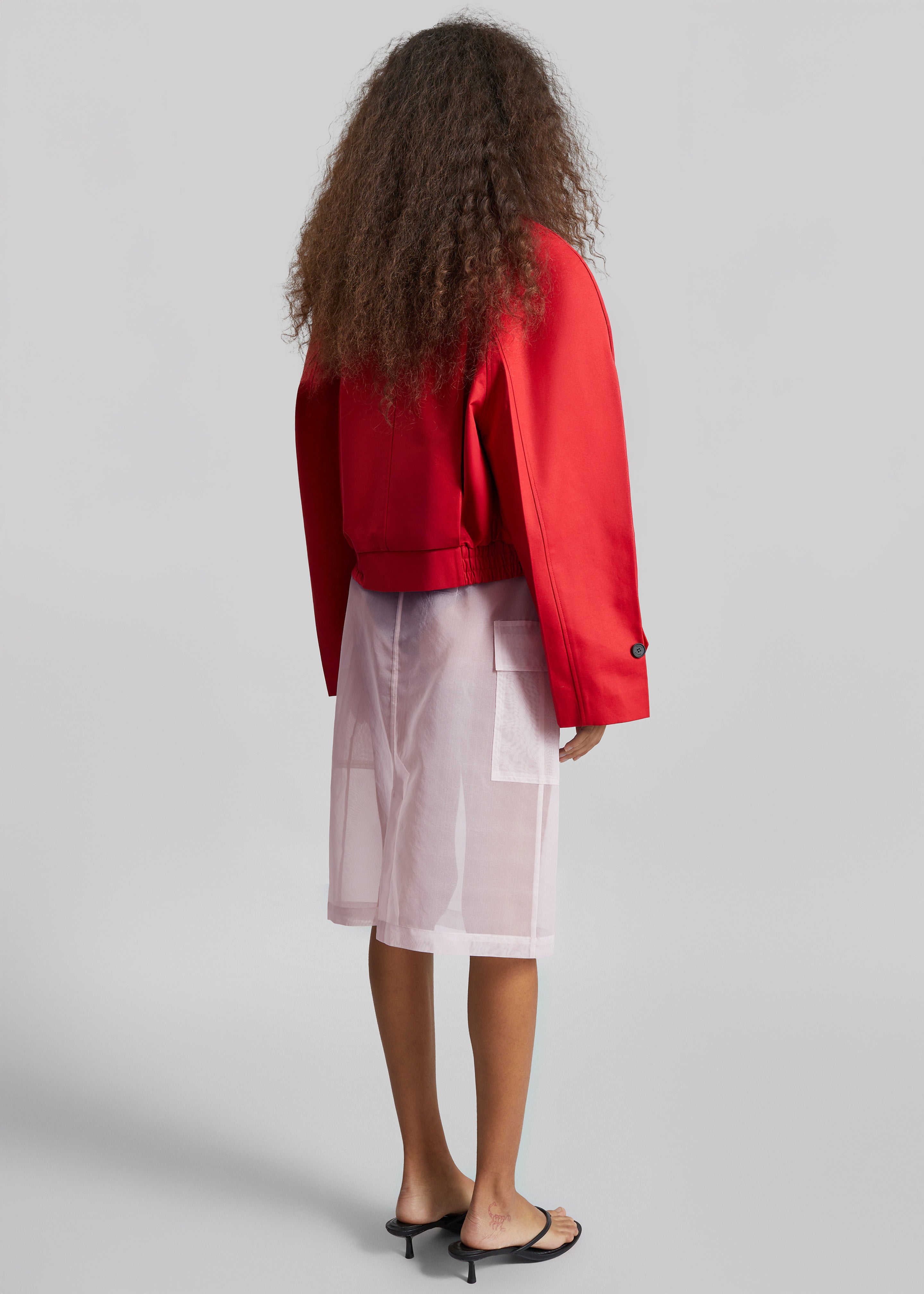 Turenne Curved Jacket - Red