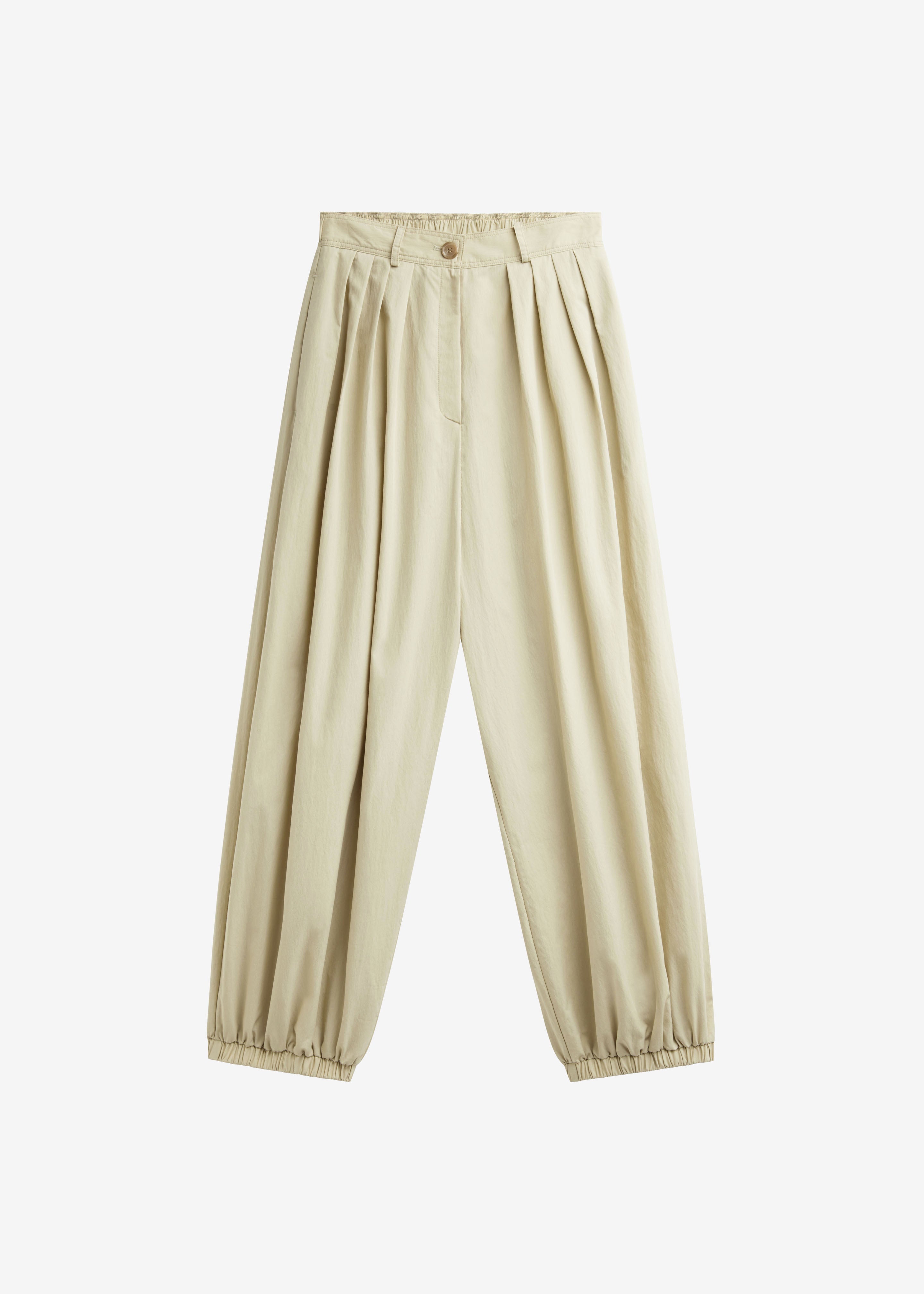Vannes Balloon Pants - Beige