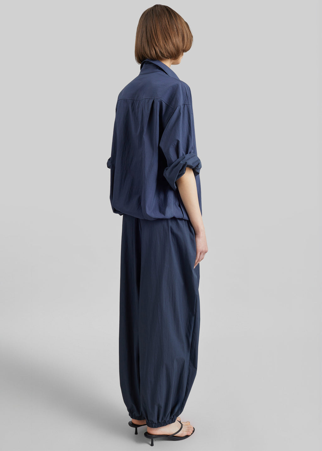 Vannes Balloon Pants - Navy