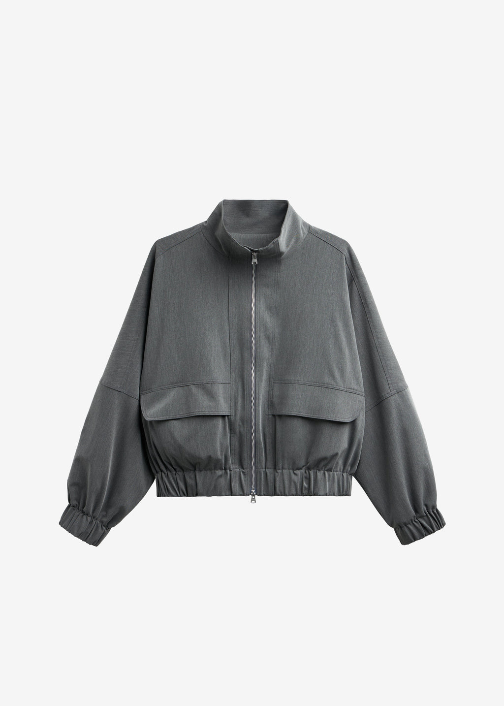 Veere Blouson Jacket - Grey