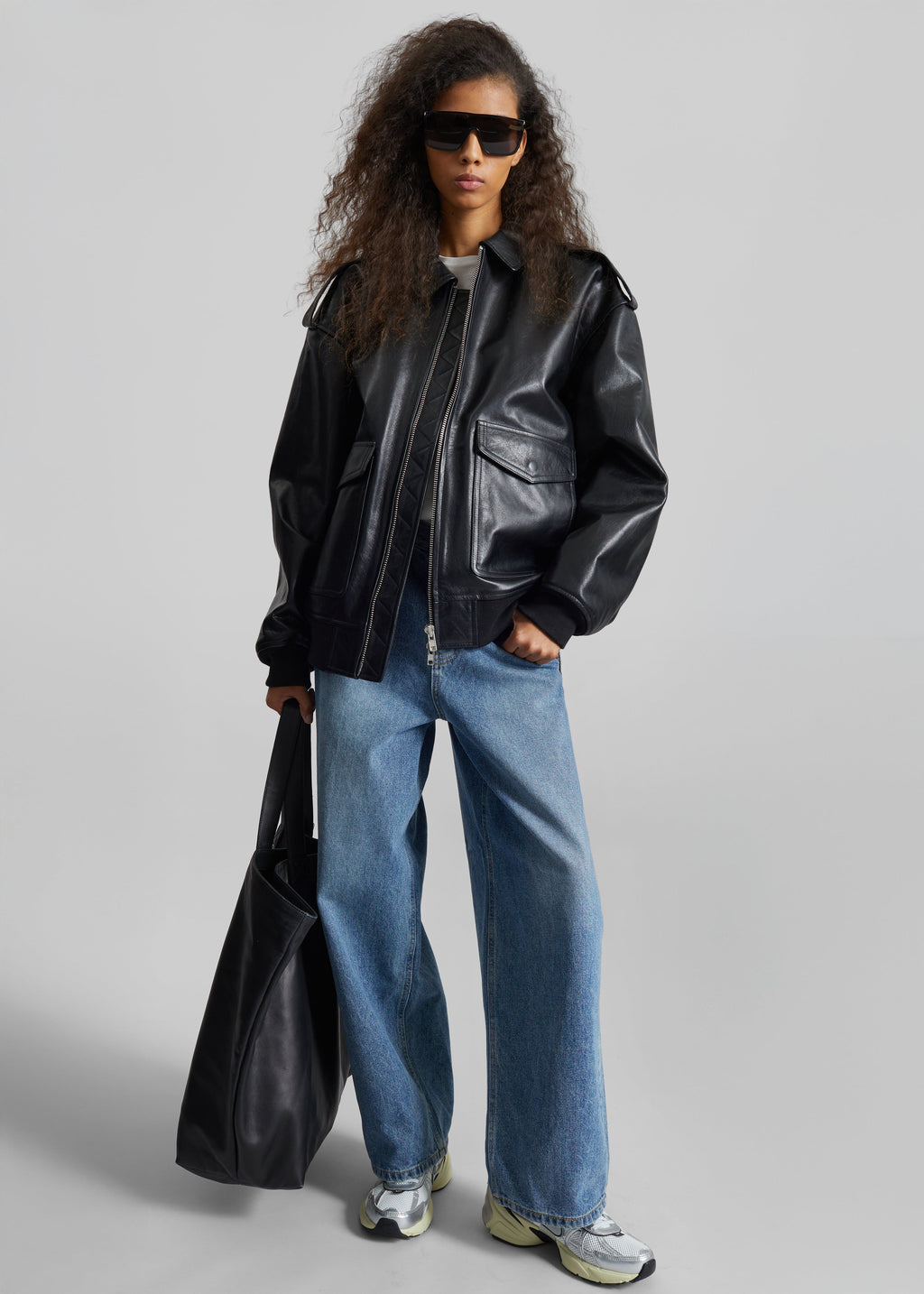 Viper Leather Jacket - Black