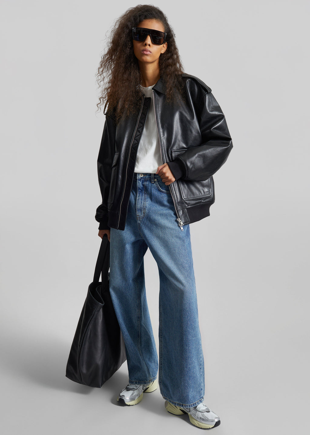 Viper Leather Jacket - Black