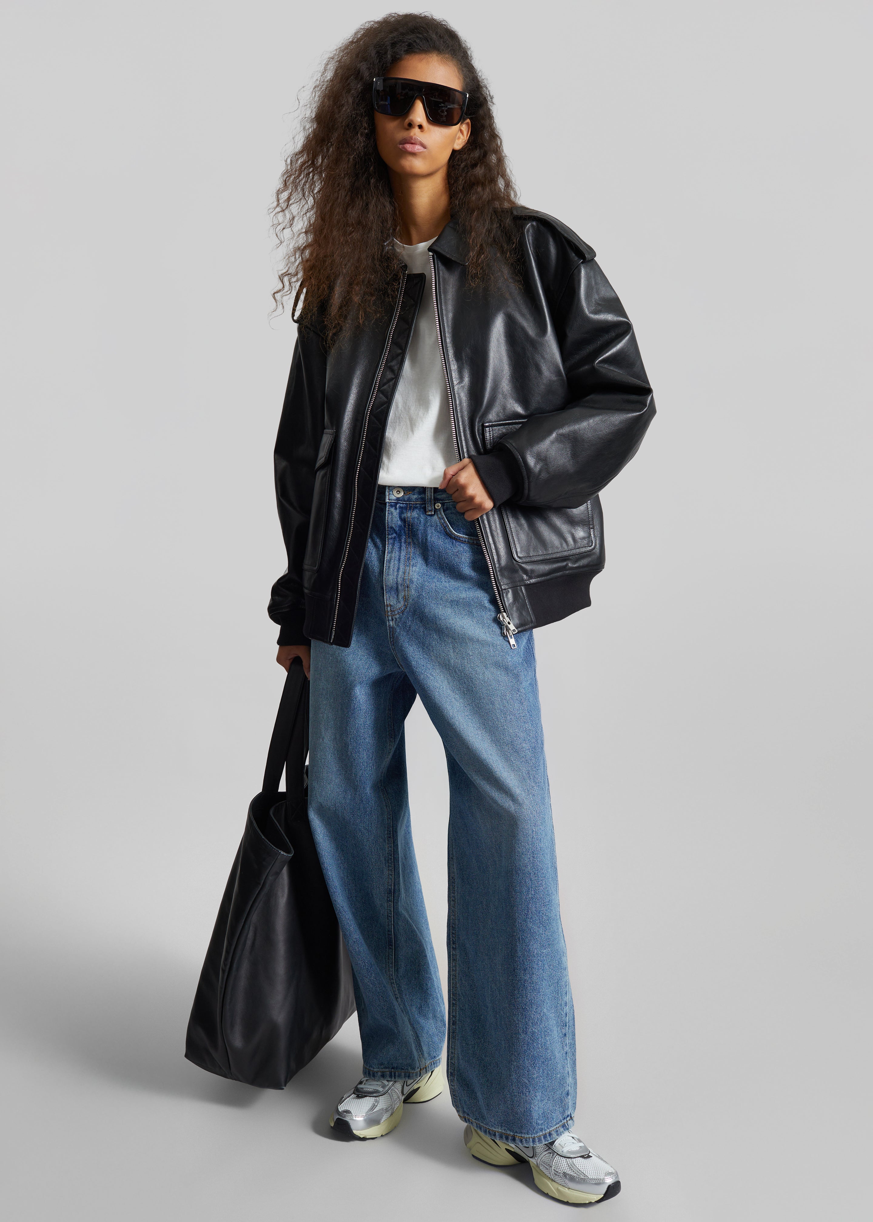 Viper Leather Jacket - Black
